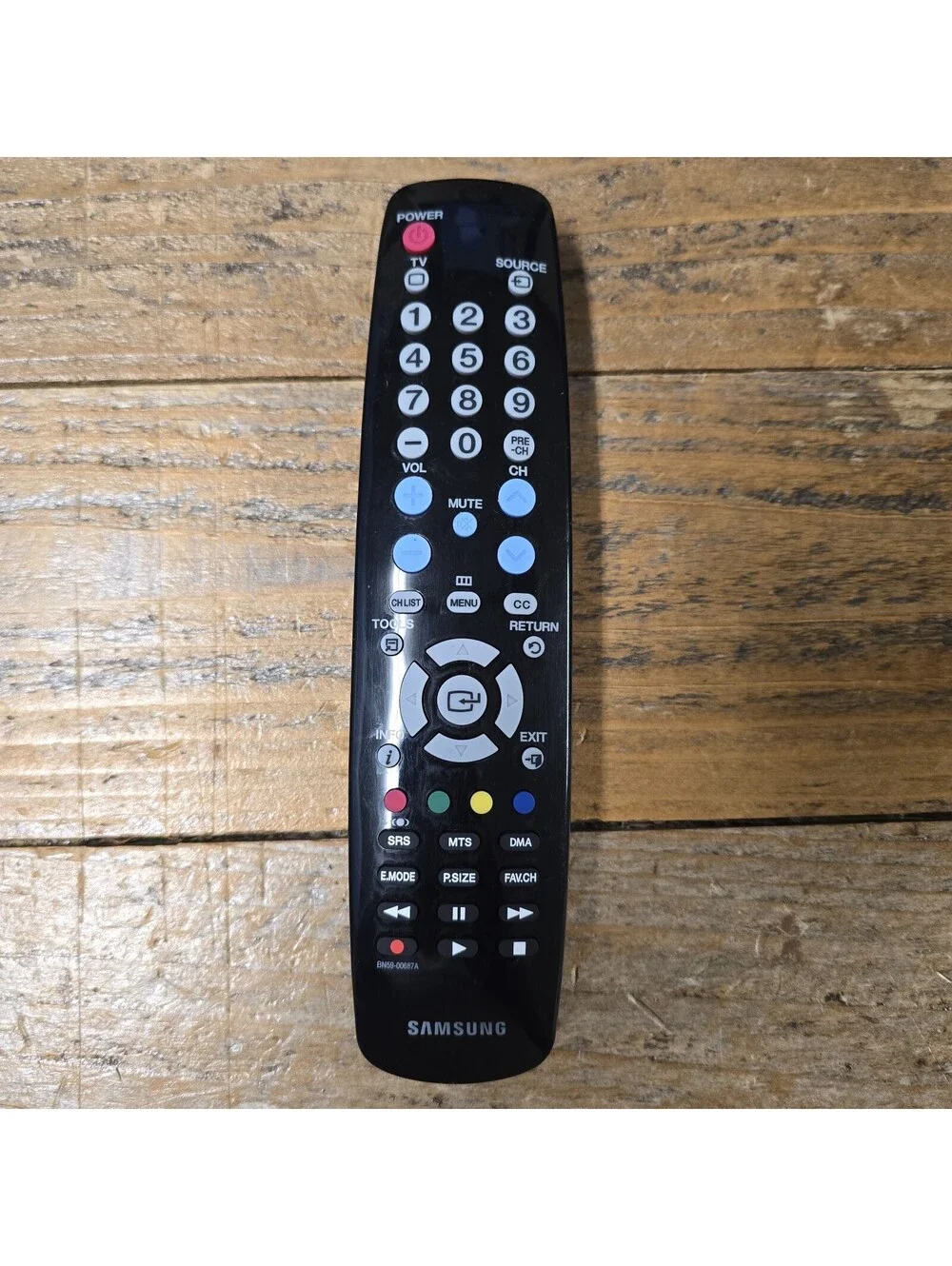 Original OEM TV Remote Control for SAMSUNG LN46A500T1F Television bn59 00687a :i